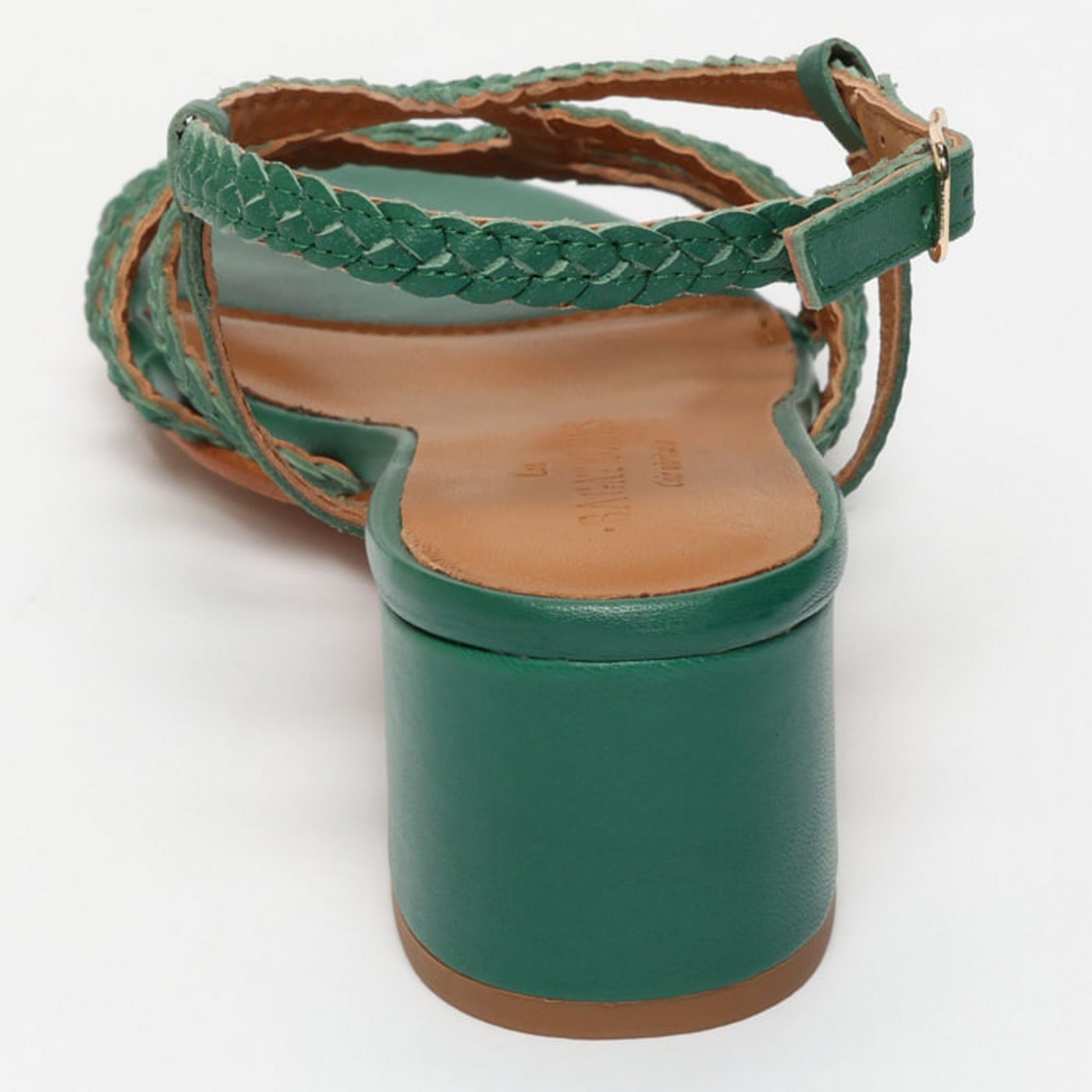Nigella Heeled Sandals - Emerald