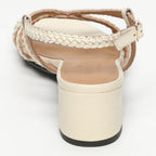 Nigella Heeled Sandals - Off White