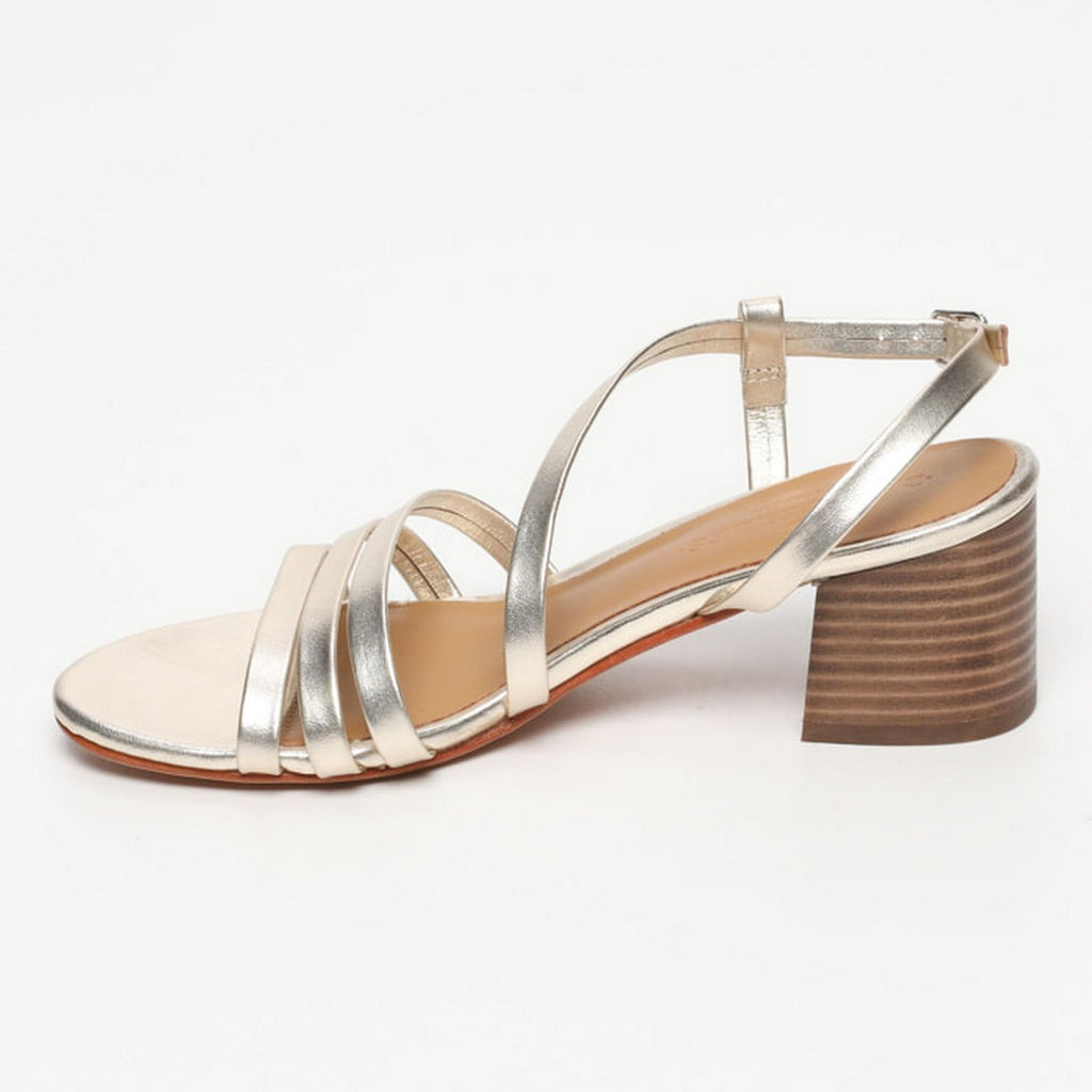 Sandalias de Tacón Nala - Gold