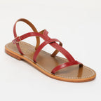 Huerta Sandals - Dark Ruby