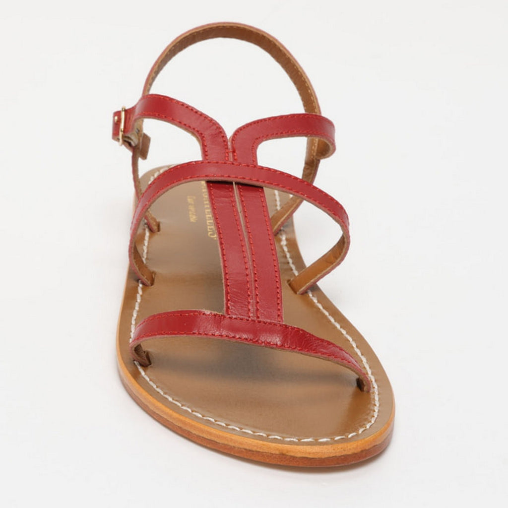 Huerta Sandals - Dark Ruby