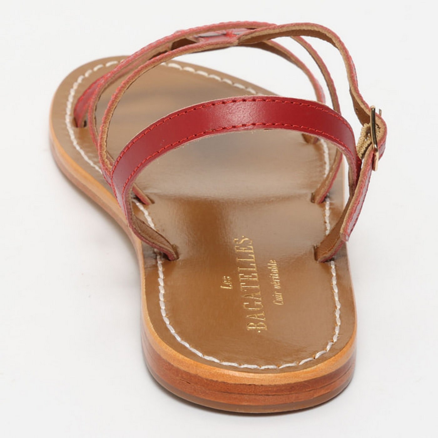 Huerta Sandals - Dark Ruby