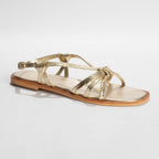 Sandales Varilune - Gold Crackle