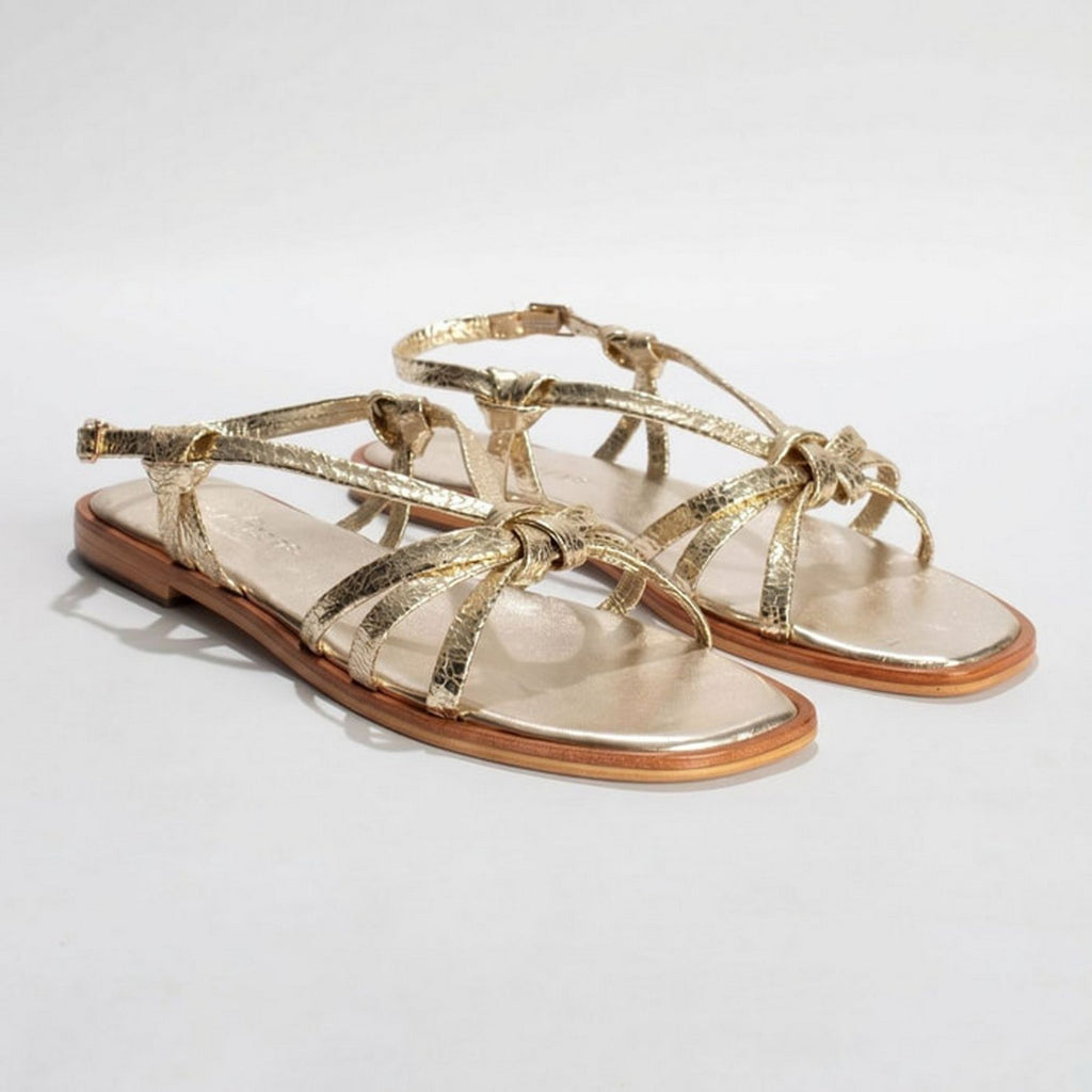 Sandales Varilune - Gold Crackle