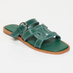 Rocio Sandals - Emerald