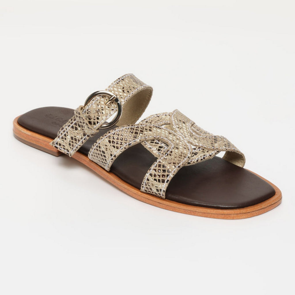 Sandales Rocio - Beige Snake
