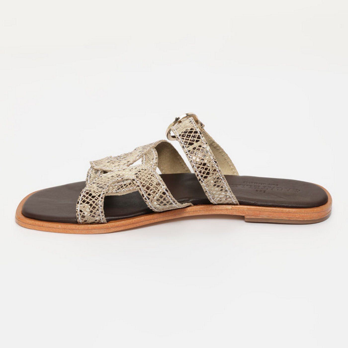 Sandales Rocio - Beige Snake