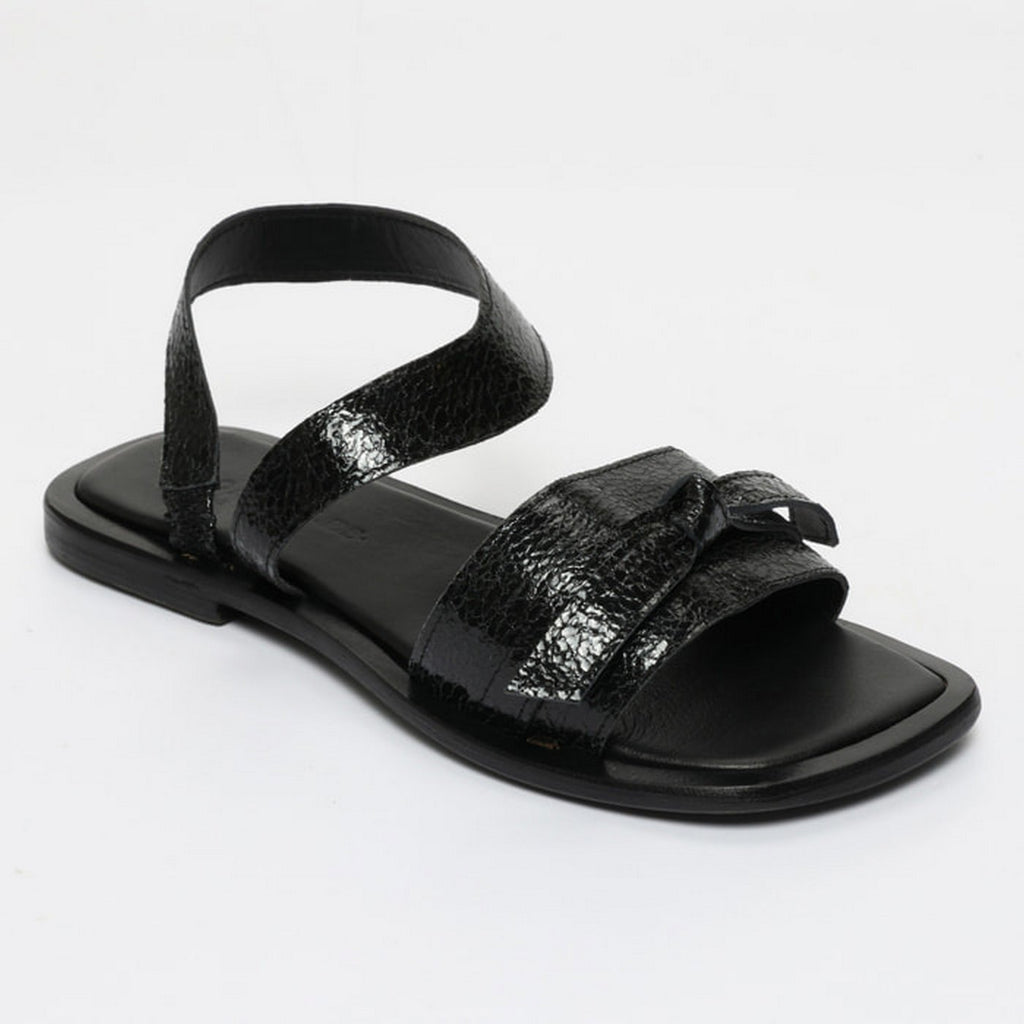 Sandalias Camelia - Black Crackle