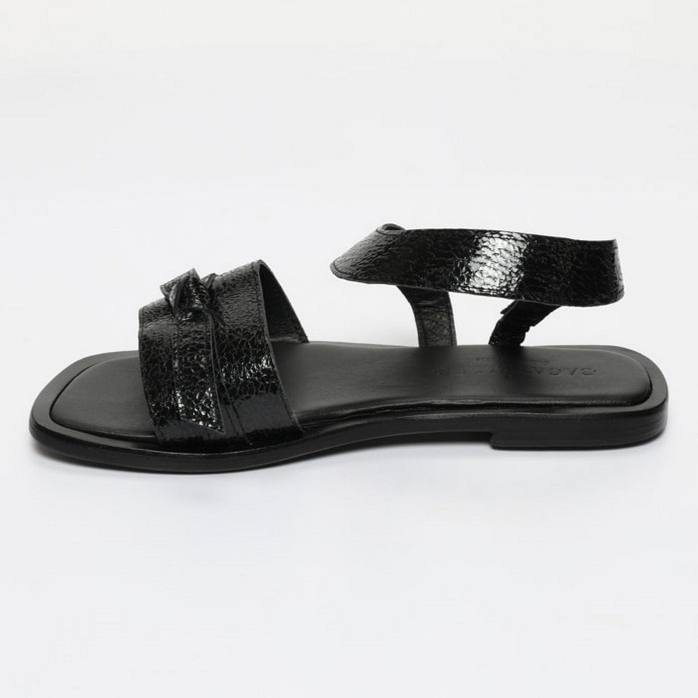 Sandalias Camelia - Black Crackle