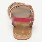 Sandalias Jengibre - Plum/Gold/Off White