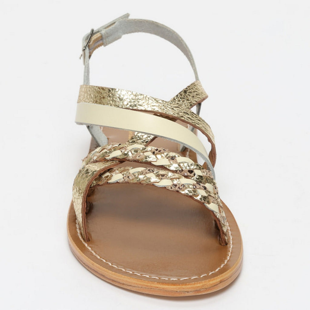 Sandales Jengibre - Beige Snake/Gold Crackle/Off White