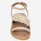 Amara Sandals - Gold Shimmer
