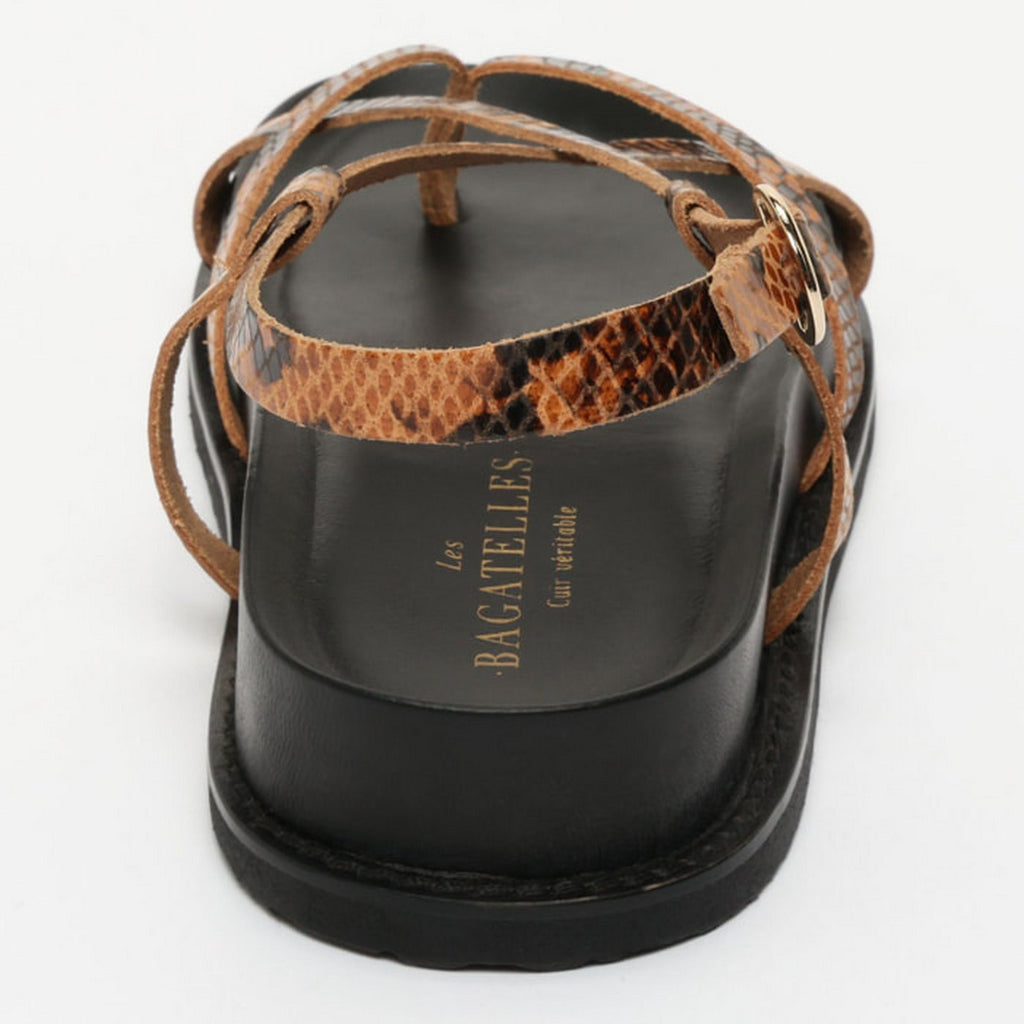 Origone Sandals - Brown Snake