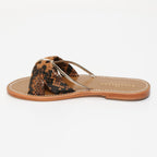 Sandales Soralune - Brown Snake/Gold