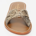Sandales Soralune - Beige Snake/Gold