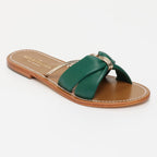 Soralune Sandals - Emerald/Gold