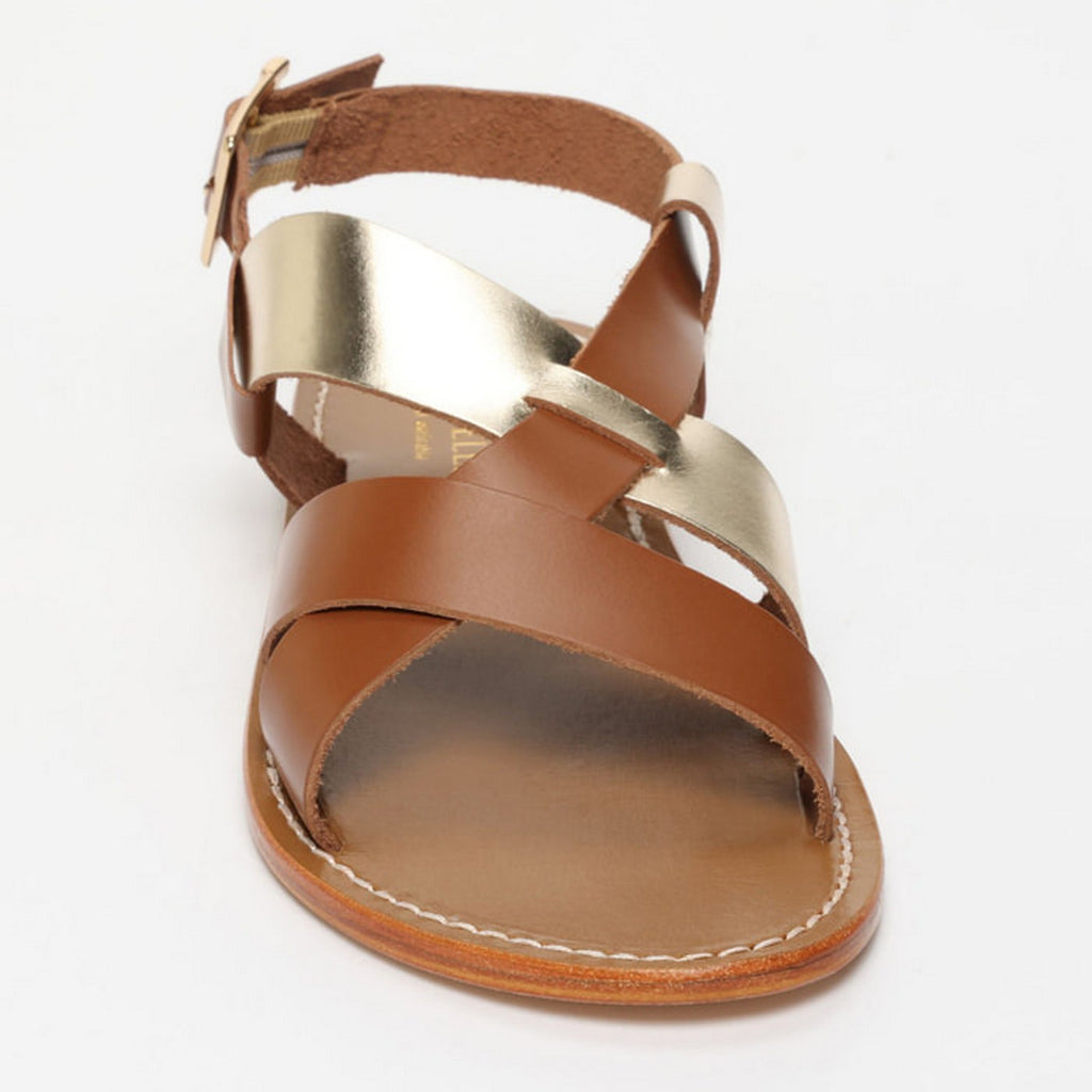 Sandalias Zyrelia - Camel /Gold