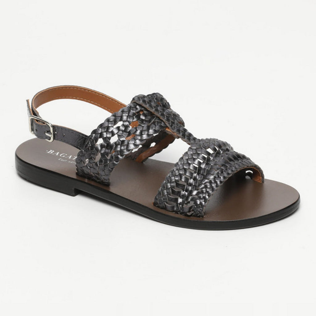 Sanylia Sandals - Black Metal