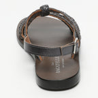 Sanylia Sandals - Black Metal