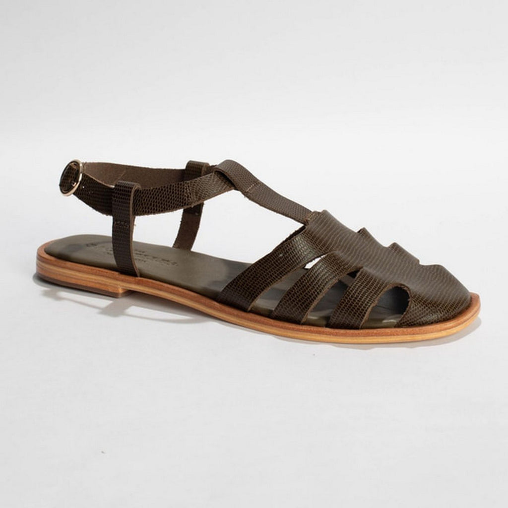 Sandalias Malva - Kaki Lizard