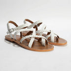 Azure Sandals - White