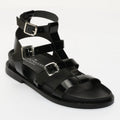 Rinaris Sandals - Black Patent