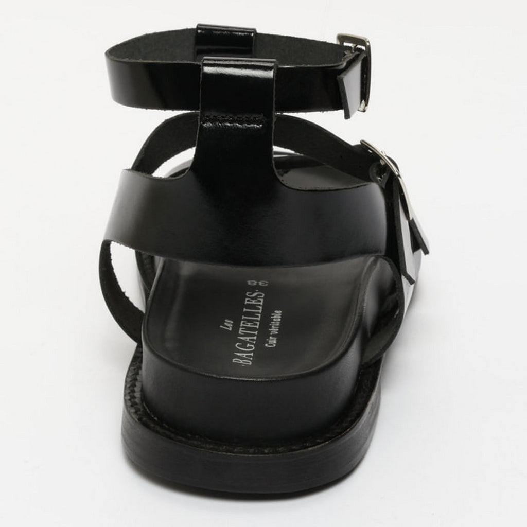 Rinaris Sandals - Black Patent