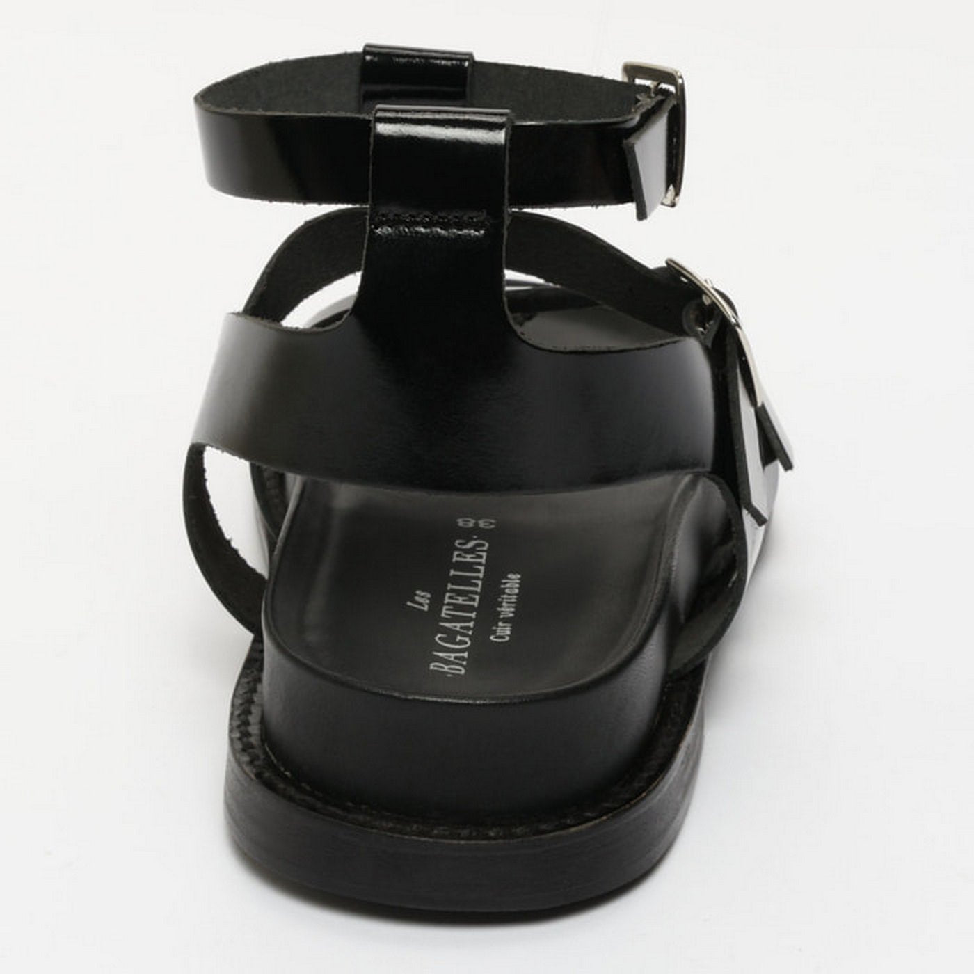Rinaris Sandals - Black Patent