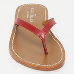 Pedrita Sandals - Dark Ruby