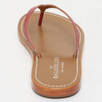 Pedrita Sandals - Dark Ruby