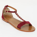 Clark Sandals - Grape/Gold