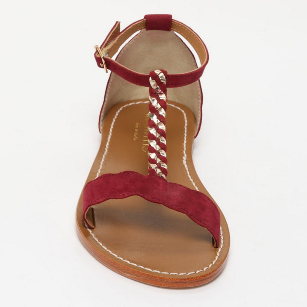 Clark Sandals - Grape/Gold