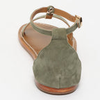 Sandalias Clark - Army/Gold
