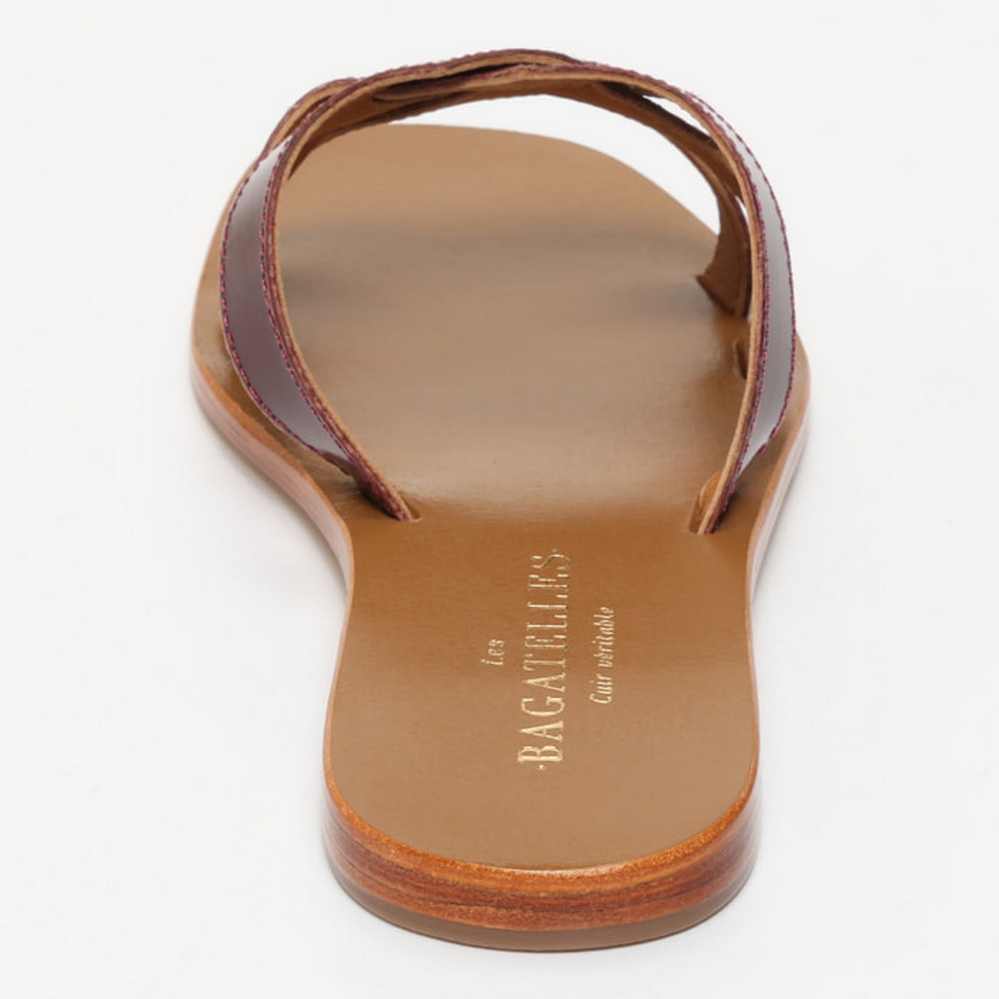 Sandalias Pomona - Blackberry Patent