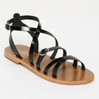 Sandales Abhiri - Black Patent