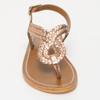 Chadrima Sandals - Peach Metal