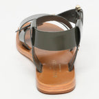 Sandalias Abhayd - Kaki Patent