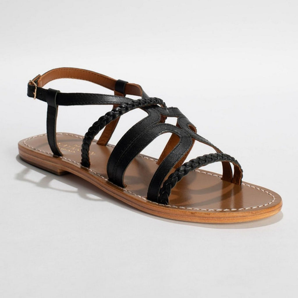 Sandales Georgie - Black Nappa