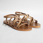 Sandales Georgie - Sand Nappa