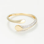 Anillo "Aenor" D0.10/28 - Oro amarillo 375/1000