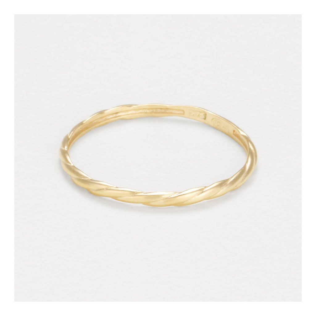Bague " Adolie" Or Jaune 375 / 1000