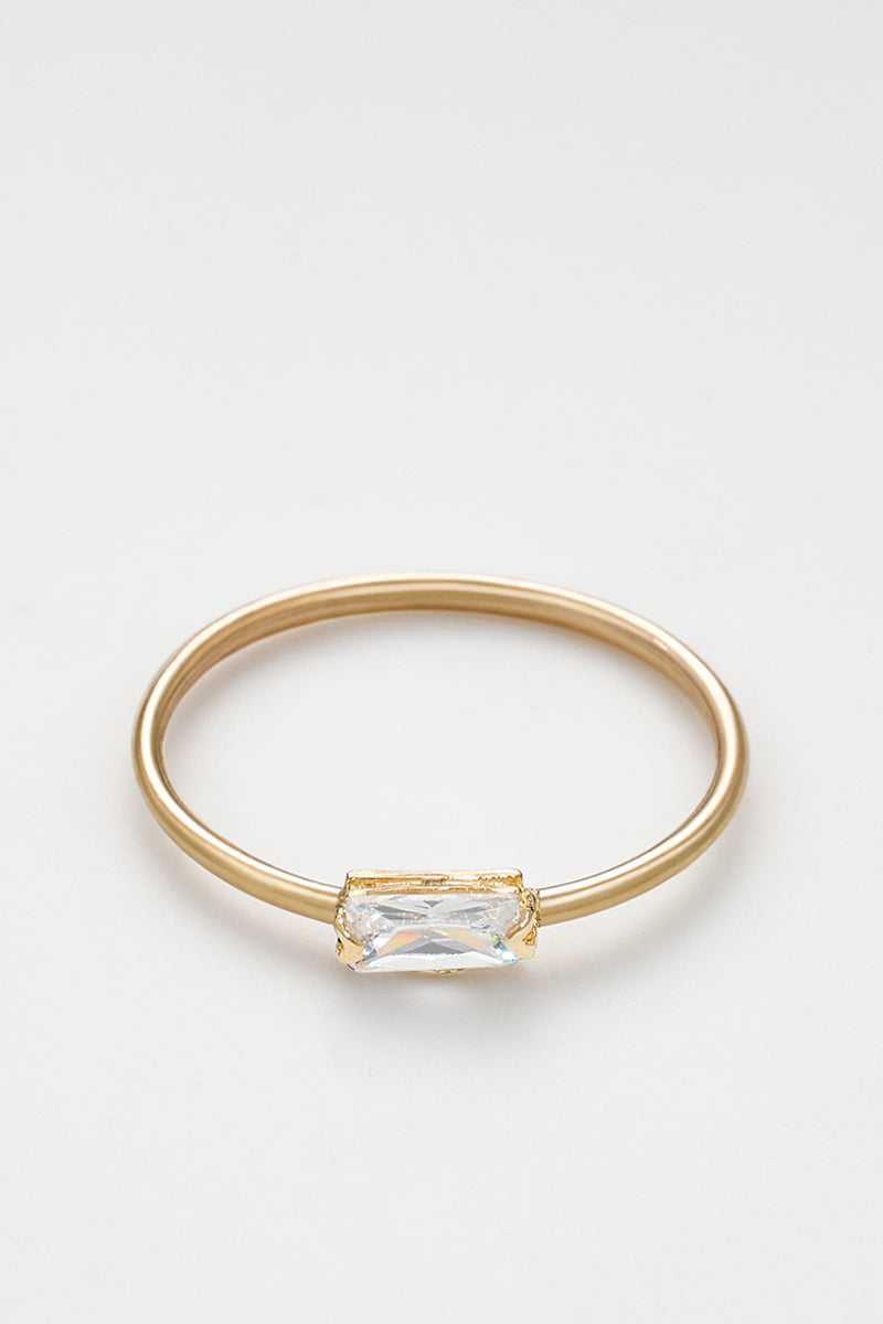 Bague Ivy - Or Jaune Et Zirconium
