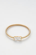 Bague Ivy - Or Jaune Et Zirconium