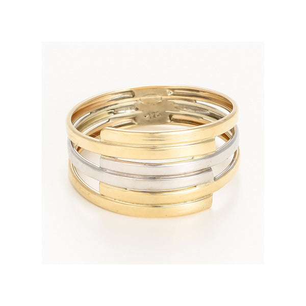 Anillo “Fabio” Oro Bicolor 375/1000