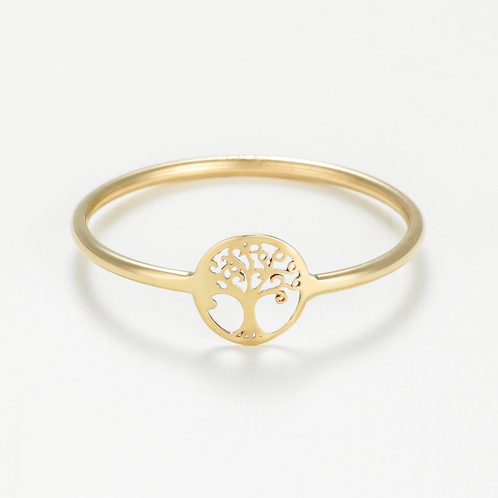 Anillo “Arbolito de la Vida” – Oro Amarillo