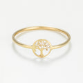 Anillo “Arbolito de la Vida” – Oro Amarillo