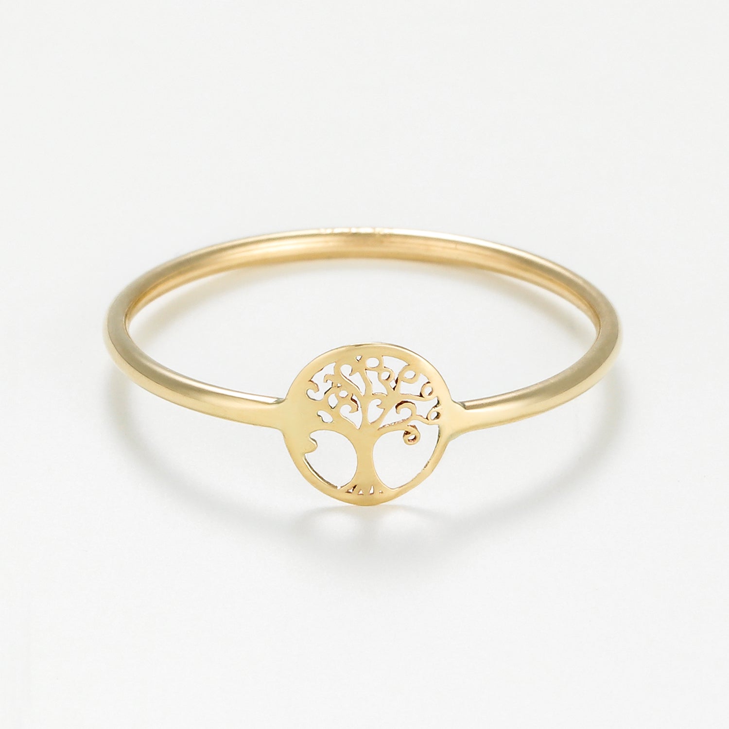 Anillo “Arbolito de la Vida” – Oro Amarillo