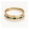 Bague " Lucas " Or Jaune 375/1000 Et Zirconium