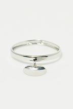 “Medallion” Ring – 375/1000 White Gold