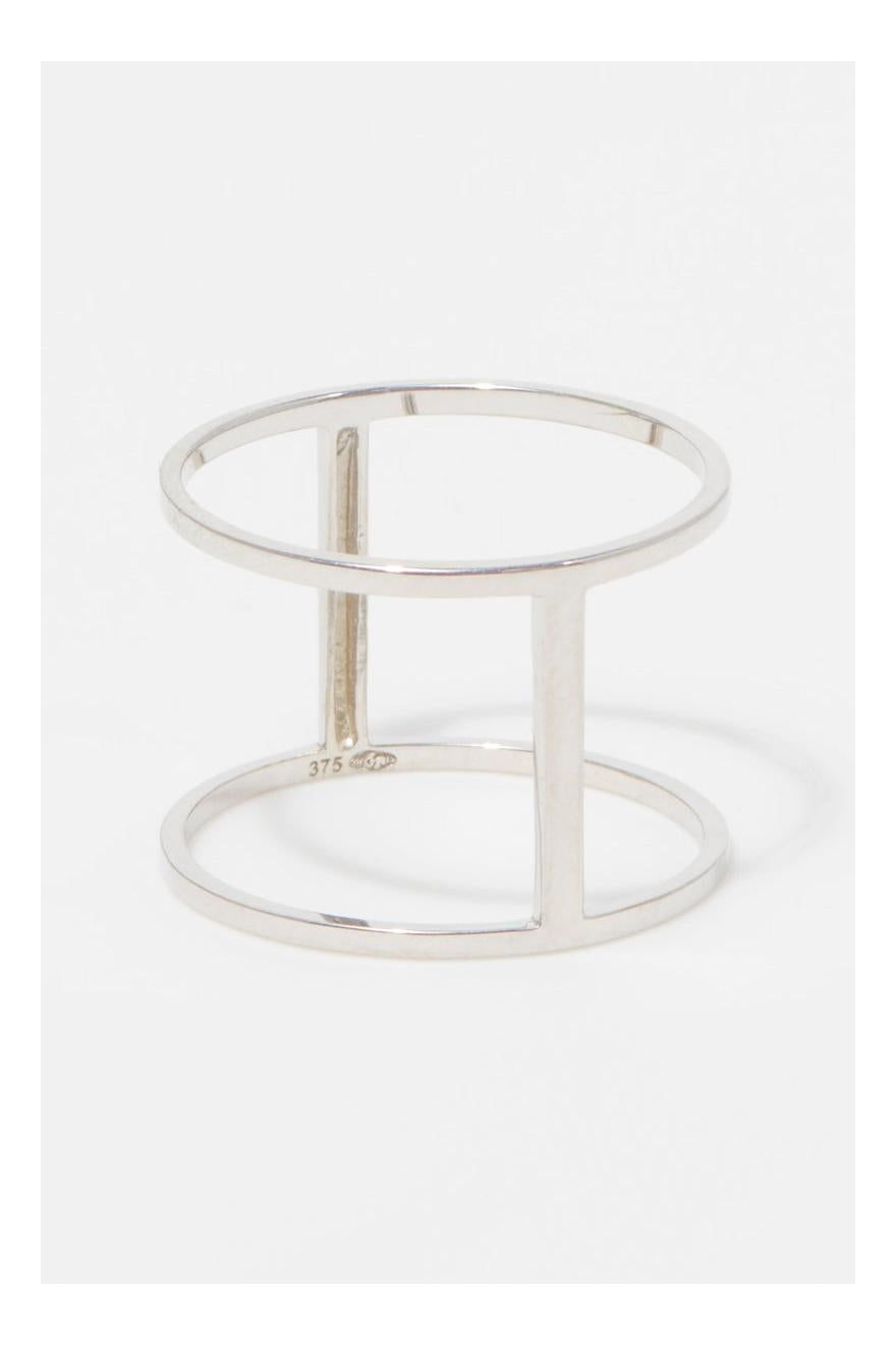 Anillo “Pretty Golden Cage” Oro blanco 375/1000